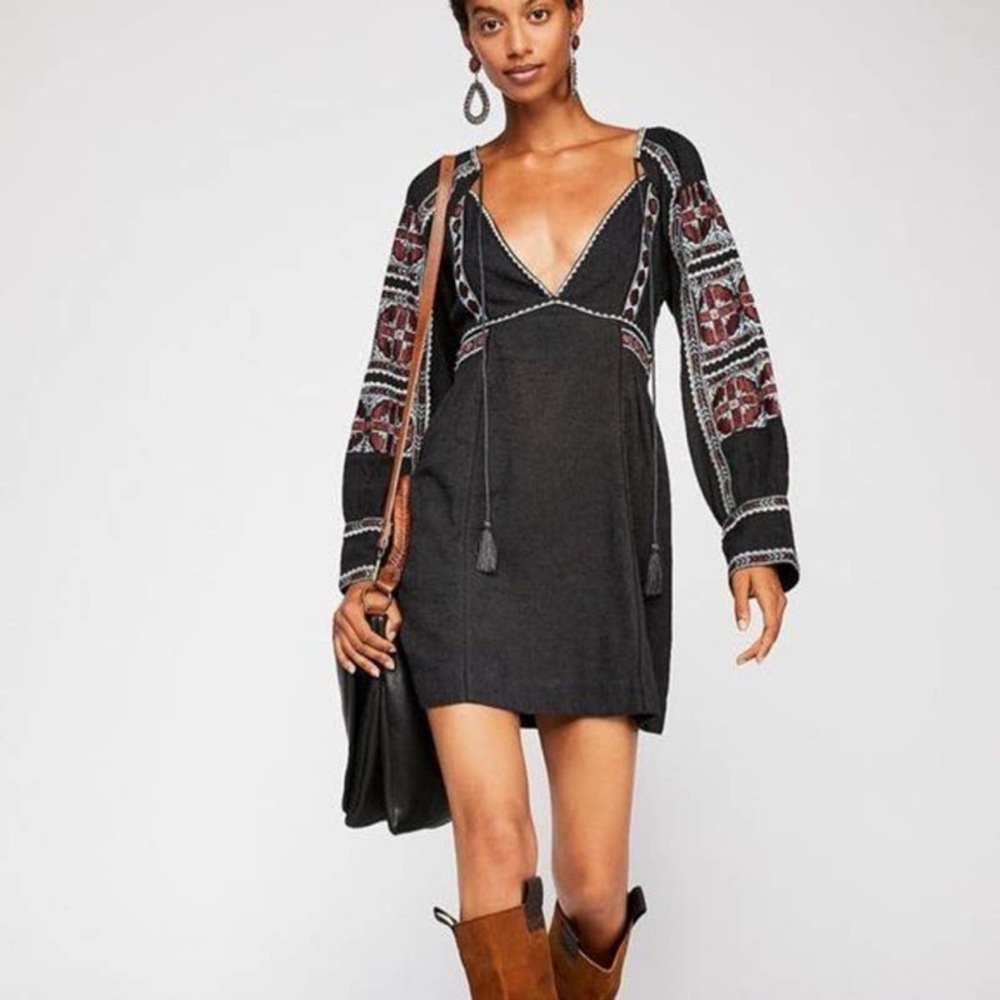 Free People All My Life Mini Dress SP